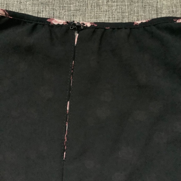 New Michael Kors Black / DstyRose Romper Size 6 - Picture 7 of 16